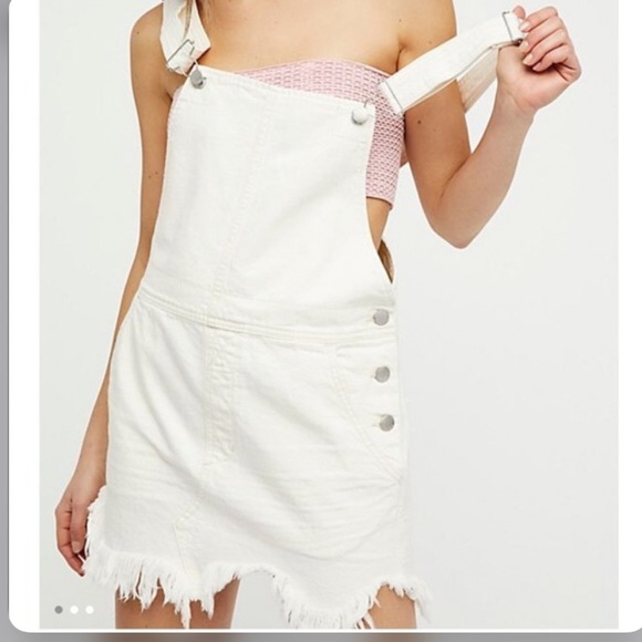FREE PEOPLE overall dress - Picture 3 of 7